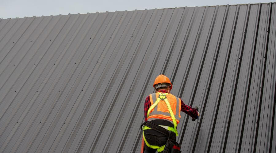 Professional metal roof installation services in Brookdale, CA